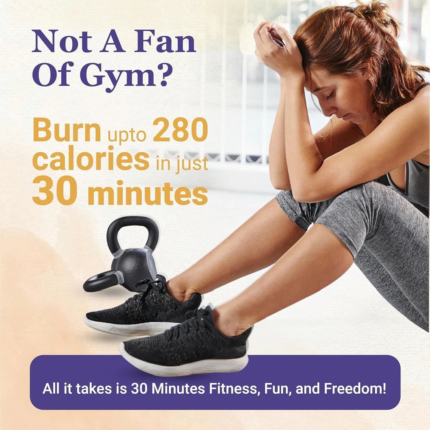 Premium Adjustable Weighted Fitness Hoop