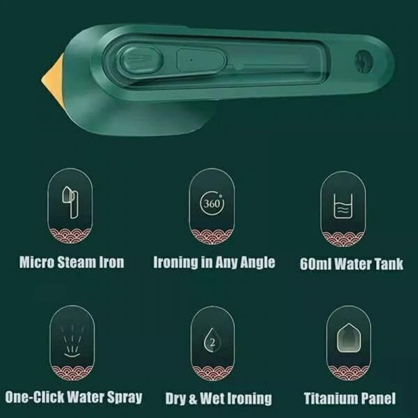 Professional Micro Steam Iron