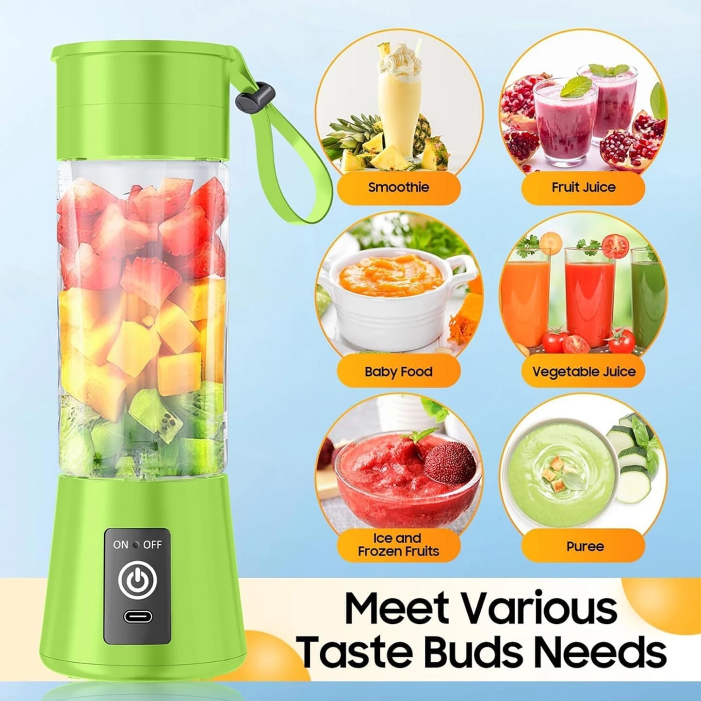 Portable USB Juicer Blender