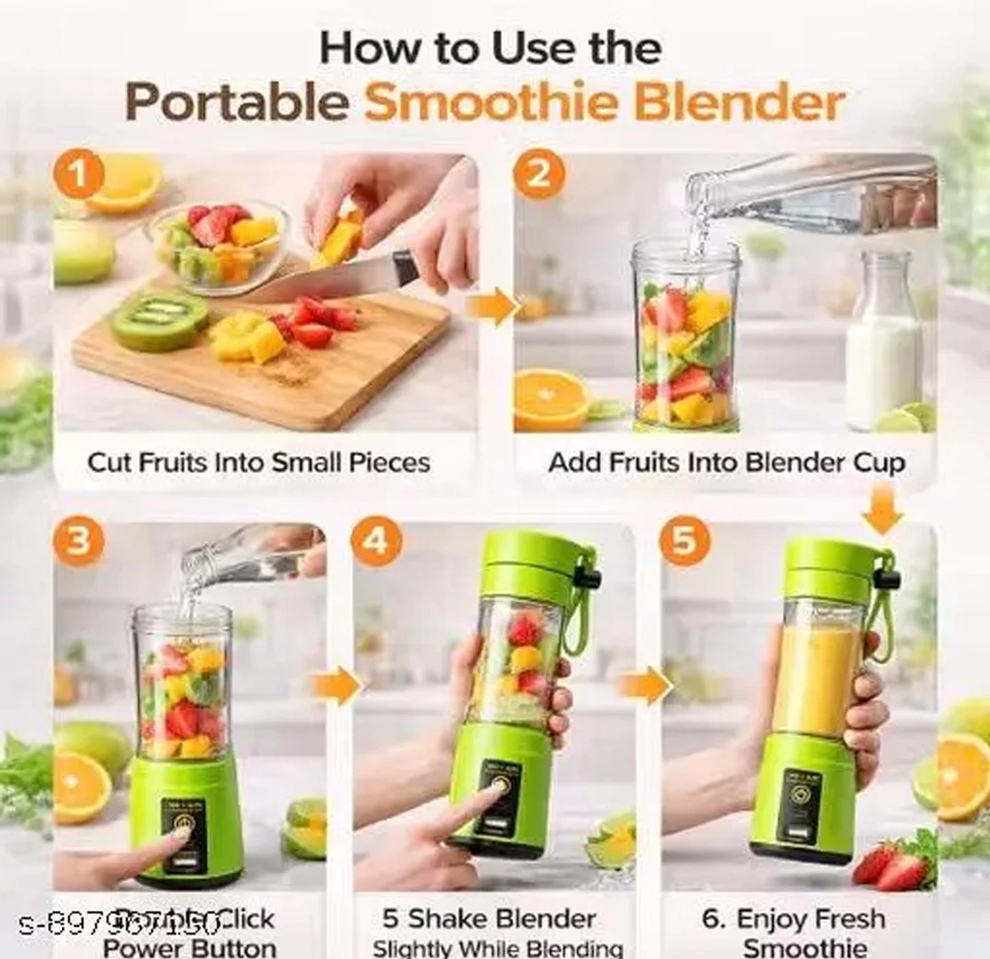 Portable USB Juicer Blender