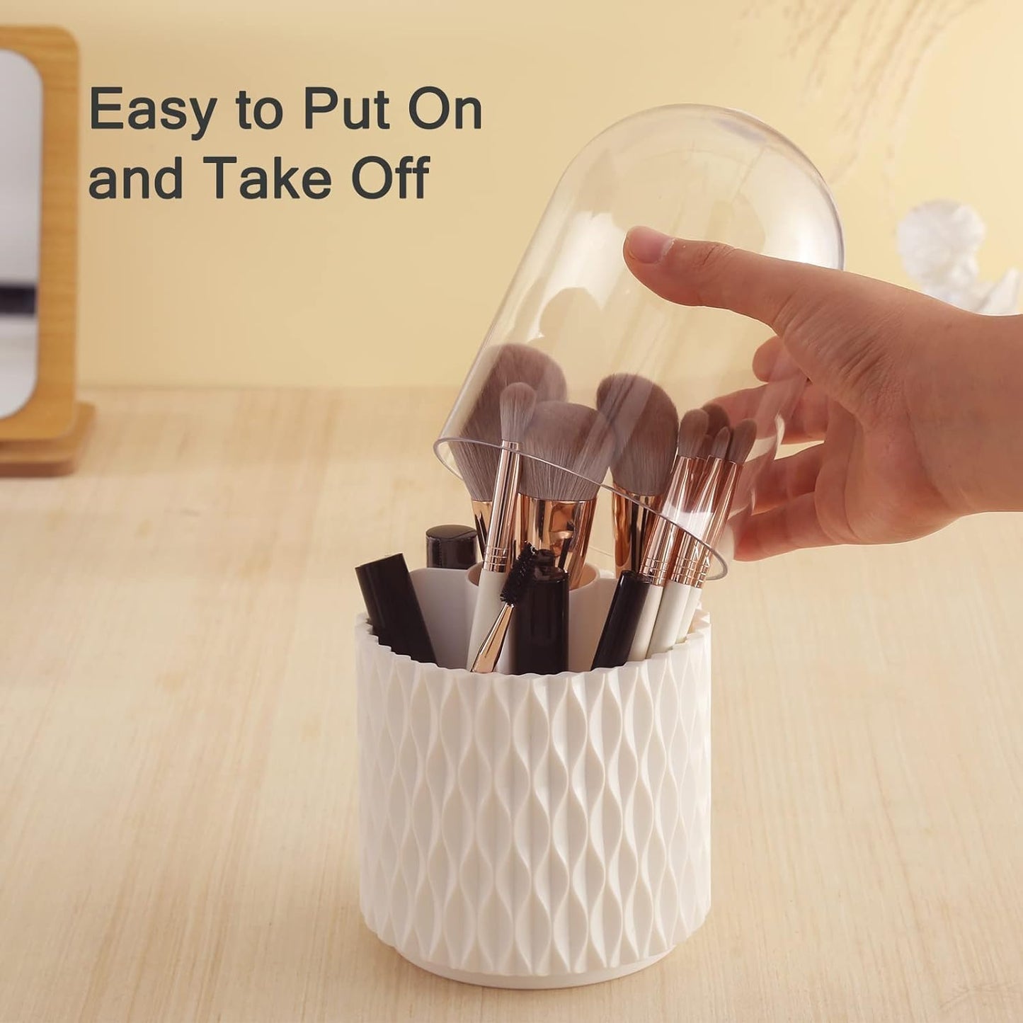 Rotato Makeup Brush Holder Organizer 360