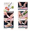 Premium Colour Printed Knife [Set Of 6]