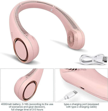 Rechargeable Neck Fan