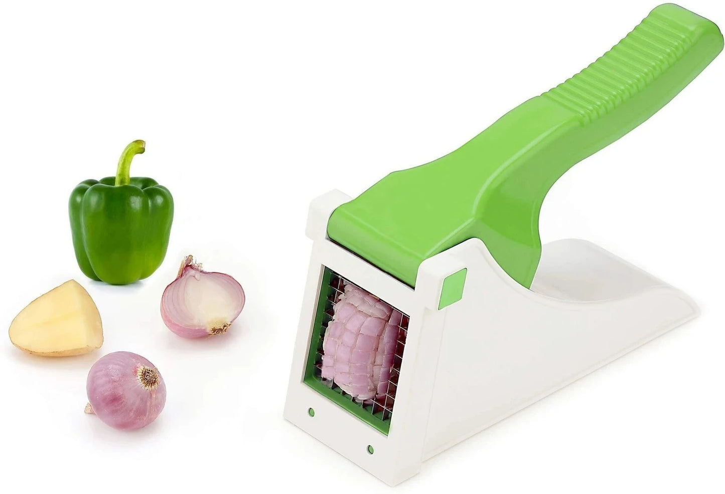 Premium Stainless Steel Vegetable & Onion Dicer