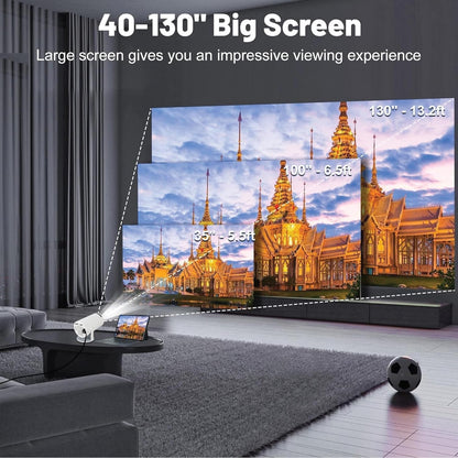 4K Portable Mini Projector