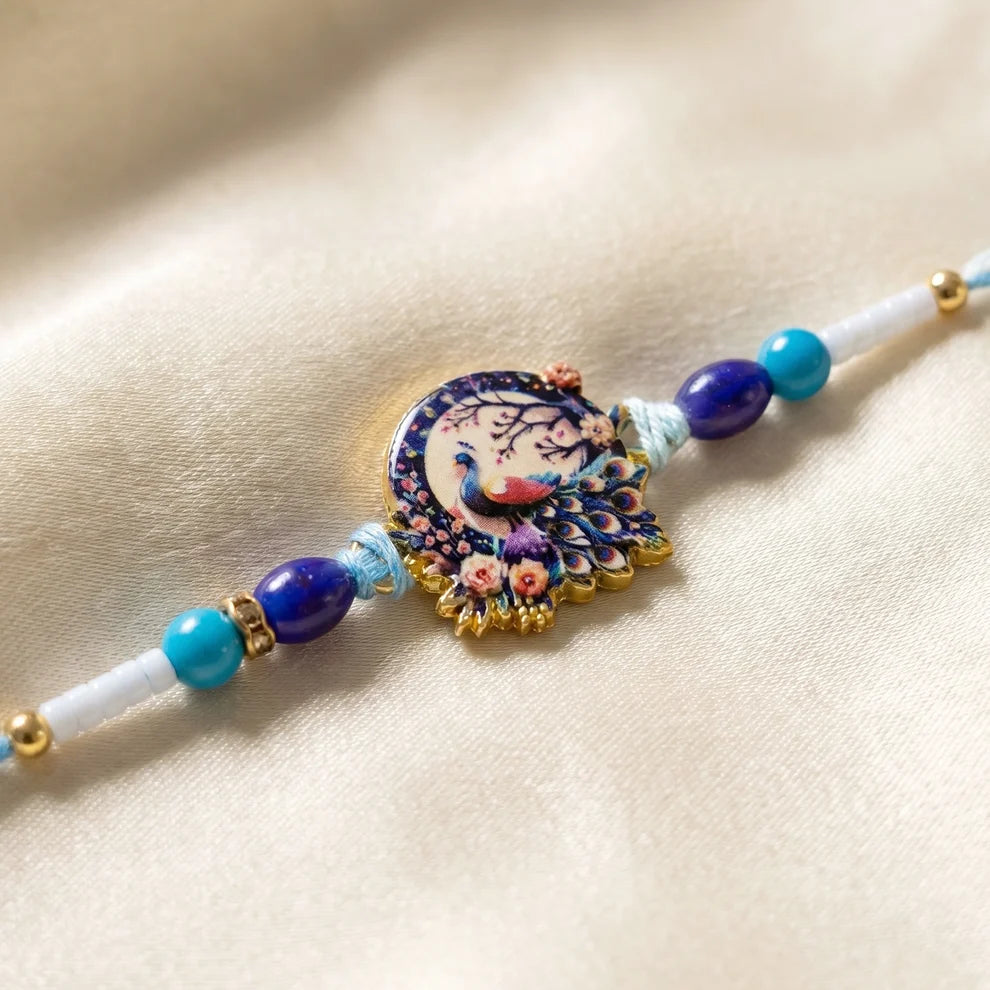 Rakhi – Royal Mughal Peacock Designer