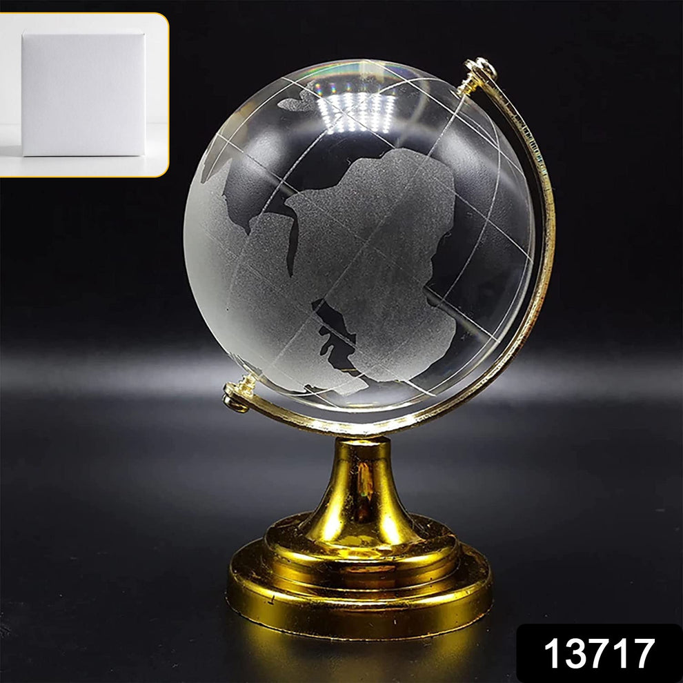 Crystal World Globe