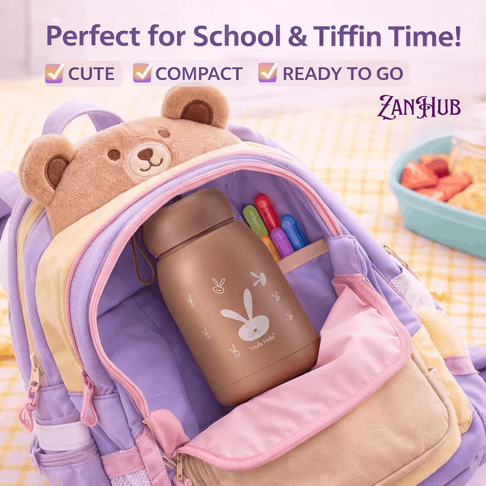 Mini Kawaii Bunny Insulated Thermos Flask