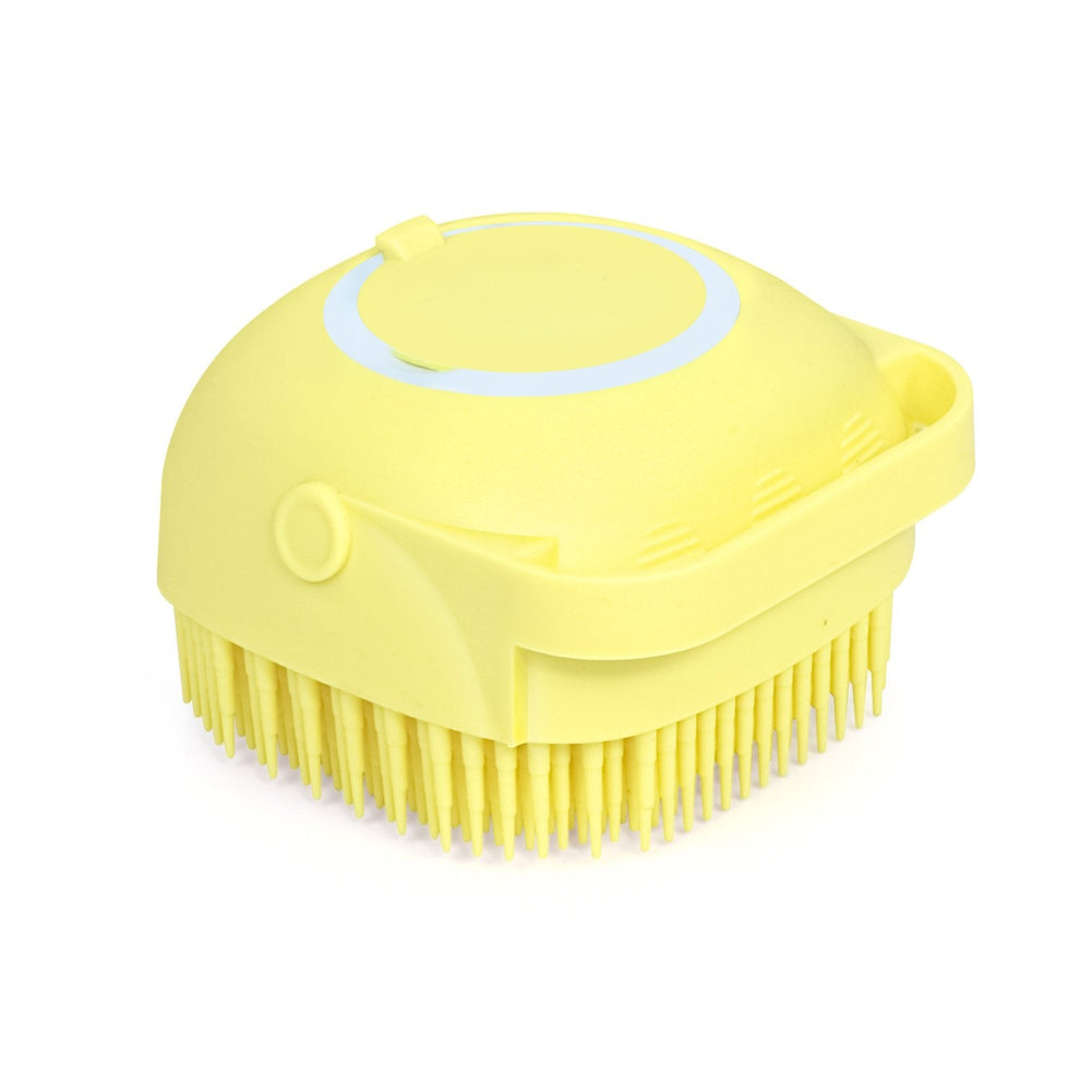 Silicone Bath Brush – Built-in Shampoo Dispenser