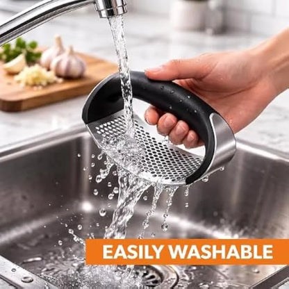 Stainless Steel Garlic Press Rocker