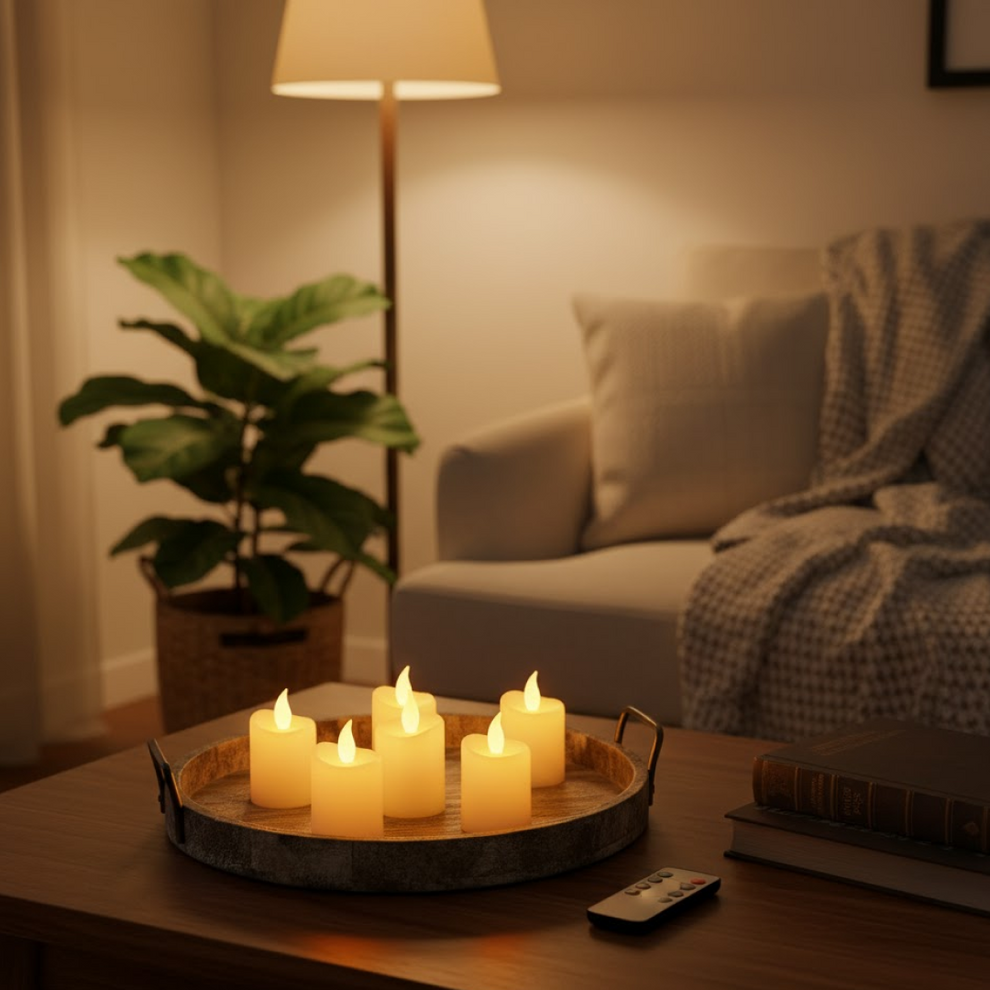 LED Flameless Candle Set – 6