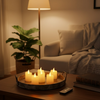 LED Flameless Candle Set – 6