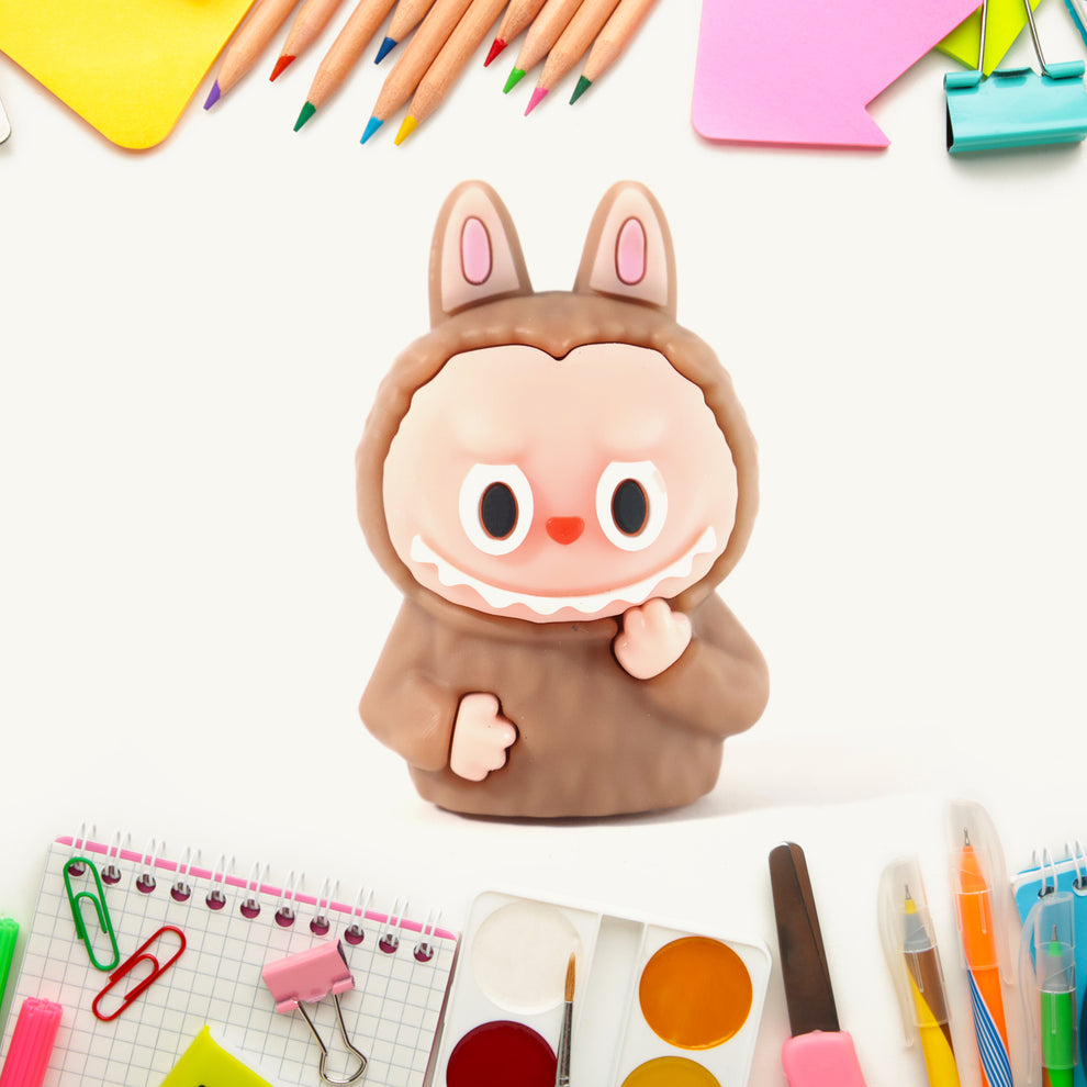 Cartoon Eraser With Pencil Sharpener