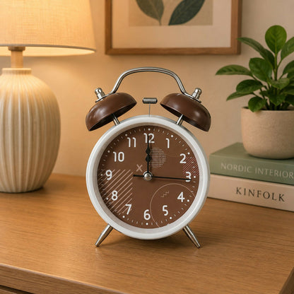 Twin Bell Analog Alarm Clock