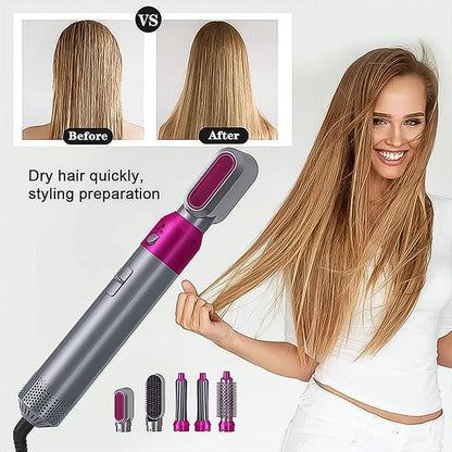 5 In 1 Hair Dryer Brush