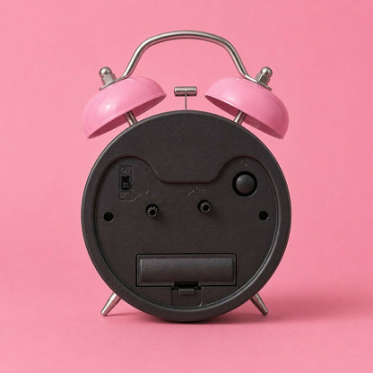 Twin Bell Analog Alarm Clock