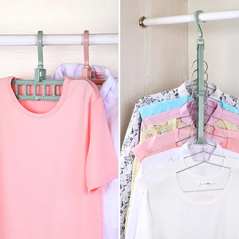 Multi-Function Space-Saving Hanger