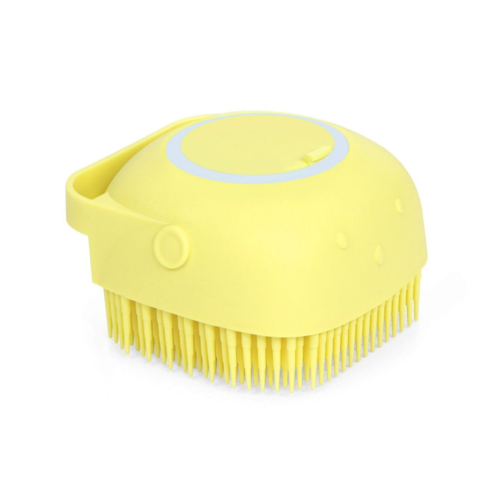 Silicone Bath Brush – Built-in Shampoo Dispenser