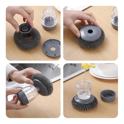 Soap Dispensing Dish Brush