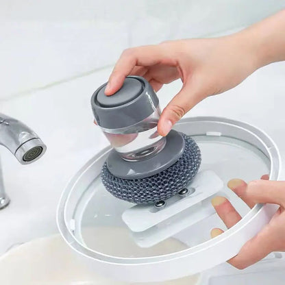 Soap Dispensing Dish Brush
