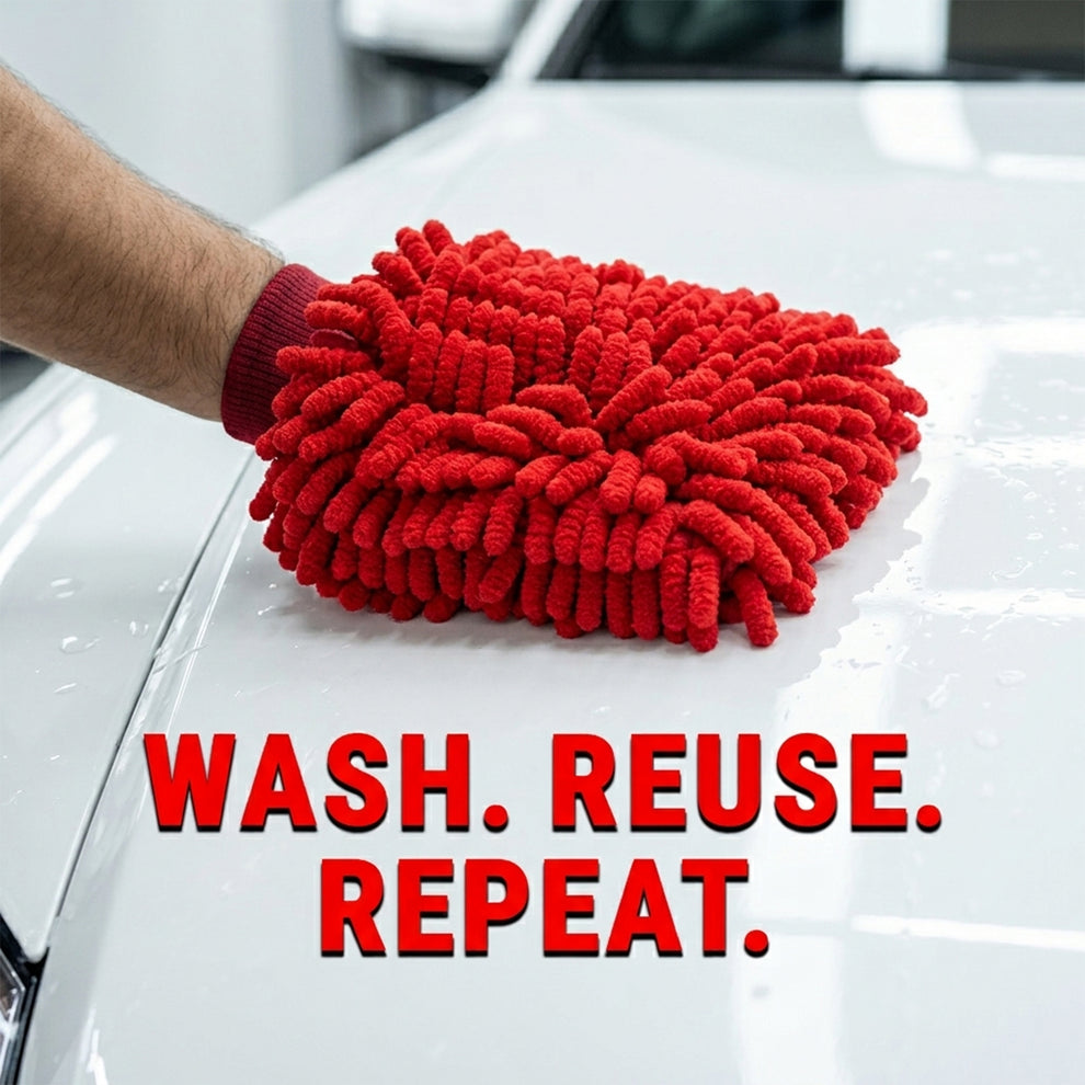 Microfiber Chenille Wash Glove
