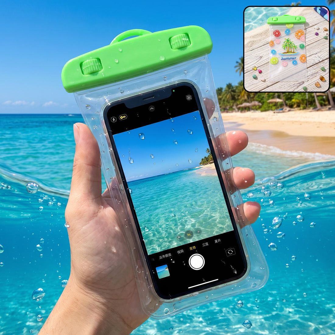 Waterproof Mobile Pouch with Lock