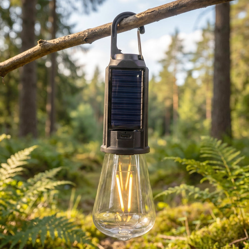 Solar Rechargeable Camping Lamp