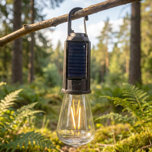 Solar Rechargeable Camping Lamp