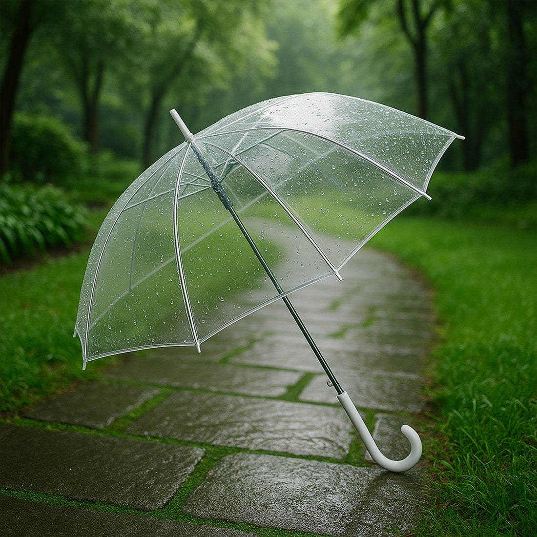 Transparent Dome Umbrella