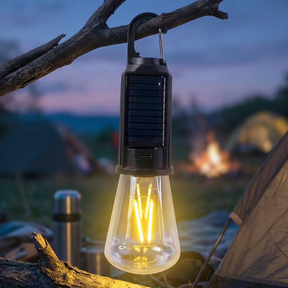 Solar Rechargeable Camping Lamp