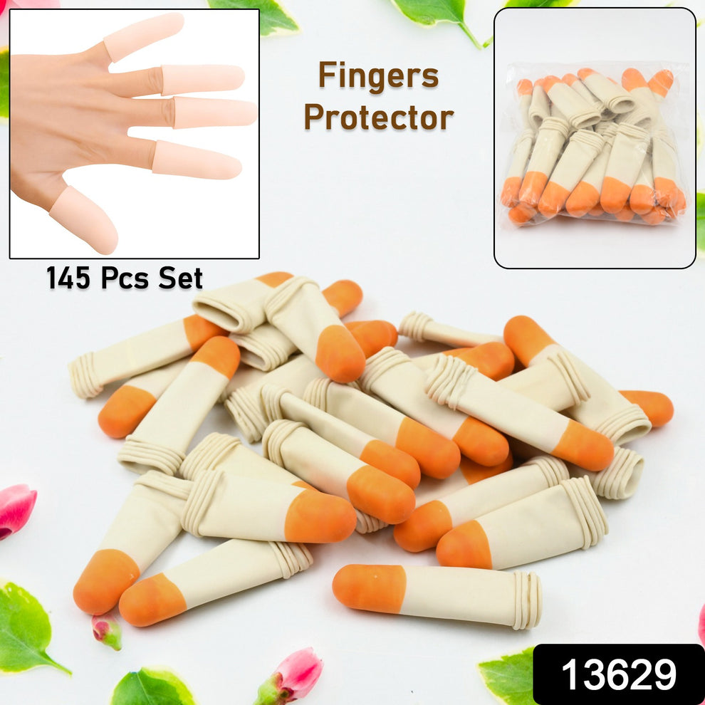Premium Protective Rubber Finger Cots Set
