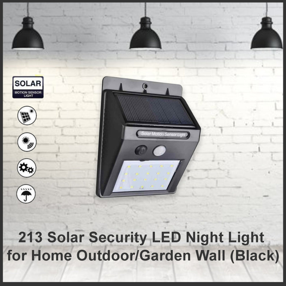 Solar Security LED Light