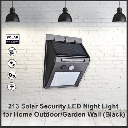 Solar Security LED Light