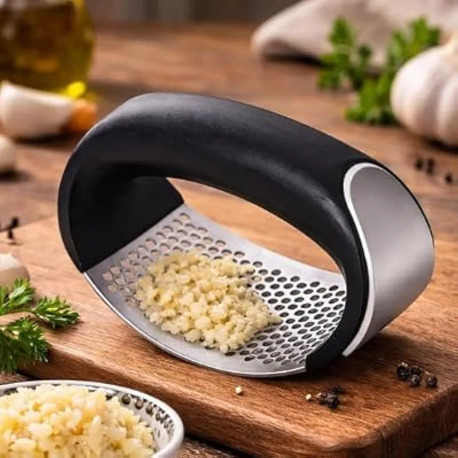 Stainless Steel Garlic Press Rocker