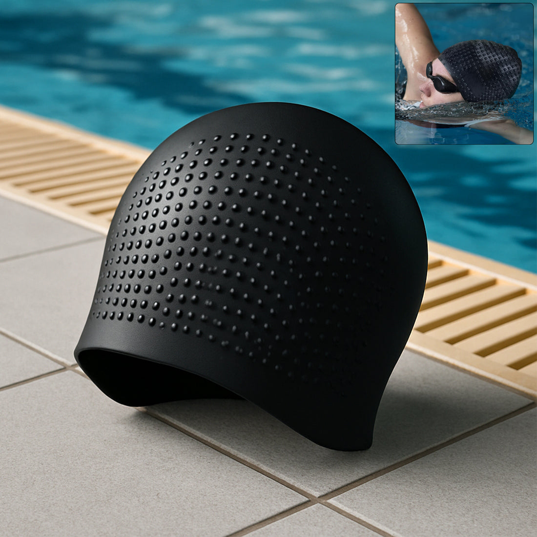 Silicone Swimming Cap