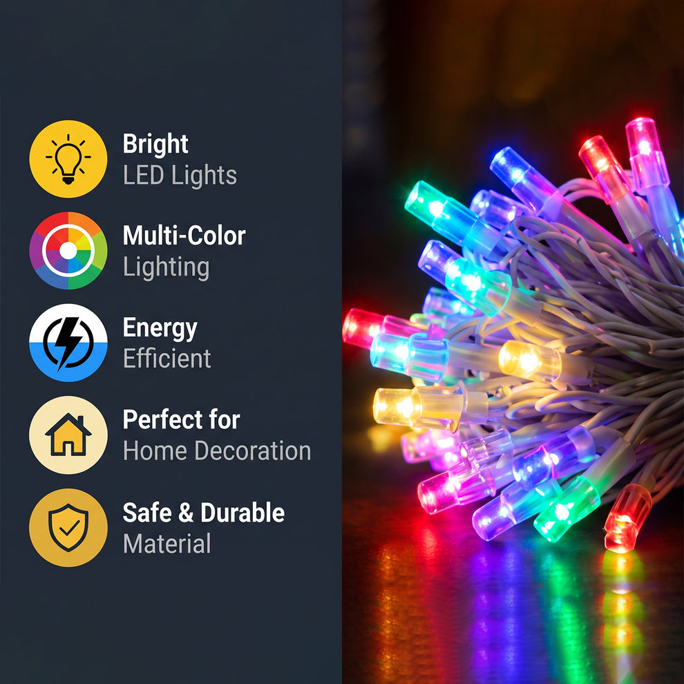 Multicolor LED String Light Series