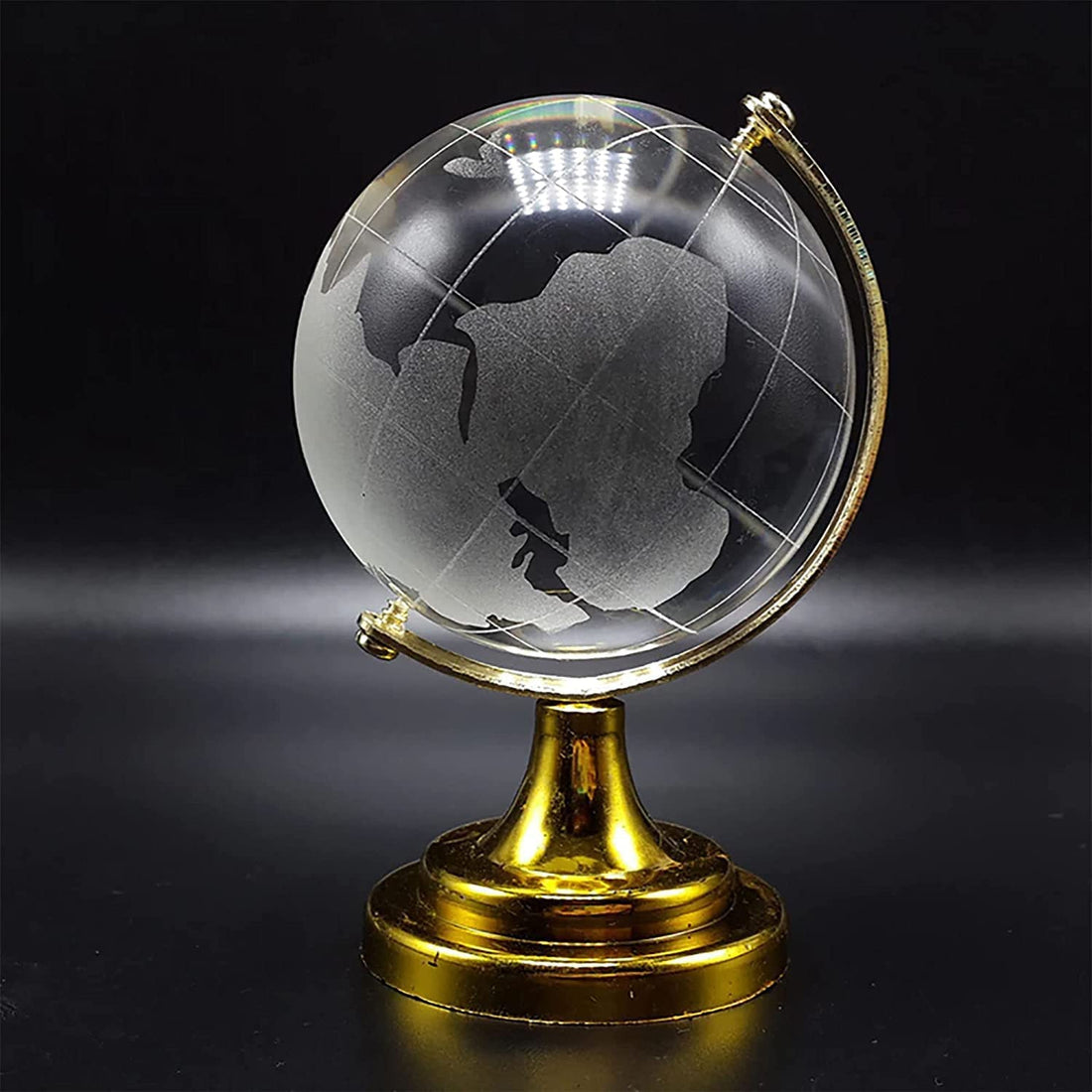 Crystal World Globe