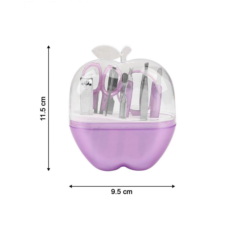 Apple Shape Manicure Set – 8-in-1
