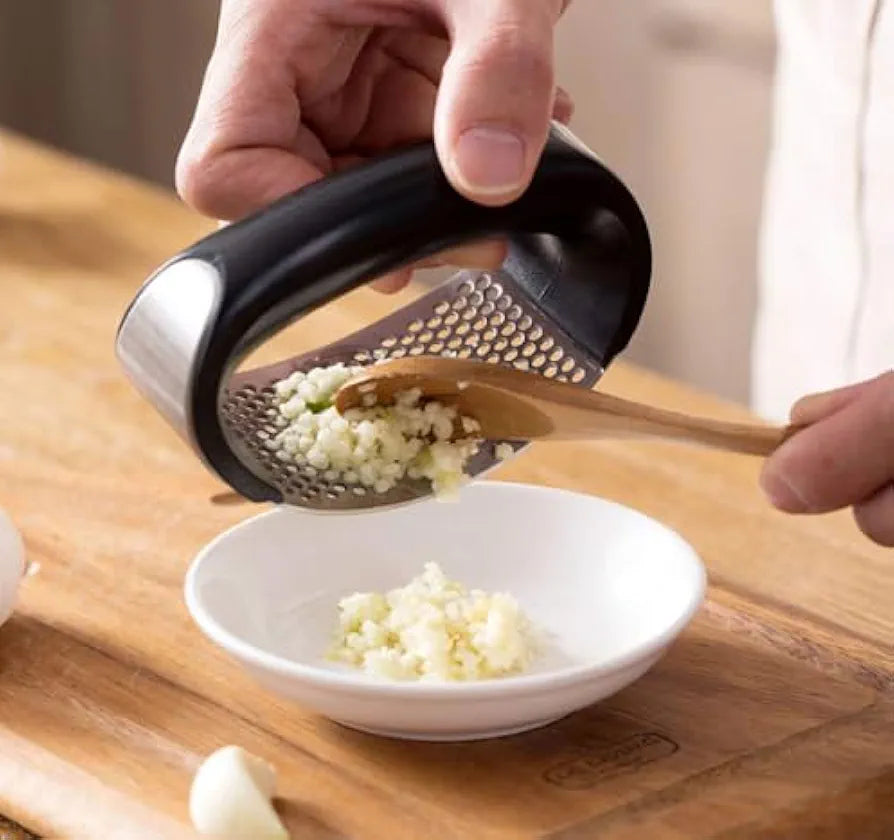 Stainless Steel Garlic Press Rocker