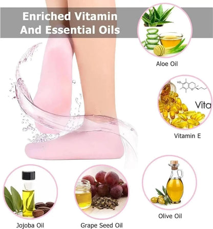 Premium Moisturizing Gel Heel Care Socks