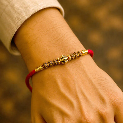 Traditional Design Beads Spiritual Designer Rakhi