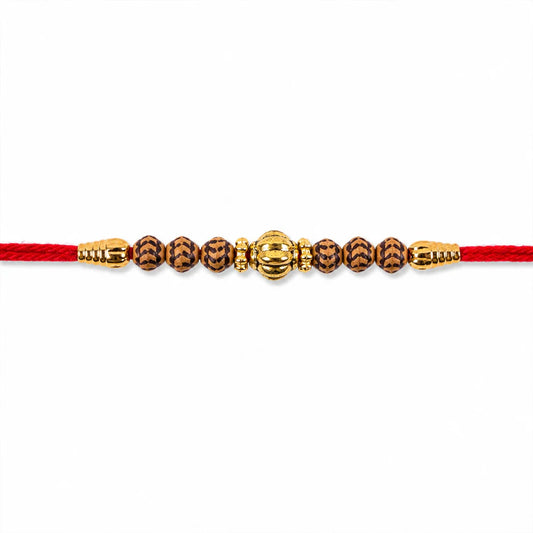 Traditional Design Beads Spiritual Designer Rakhi