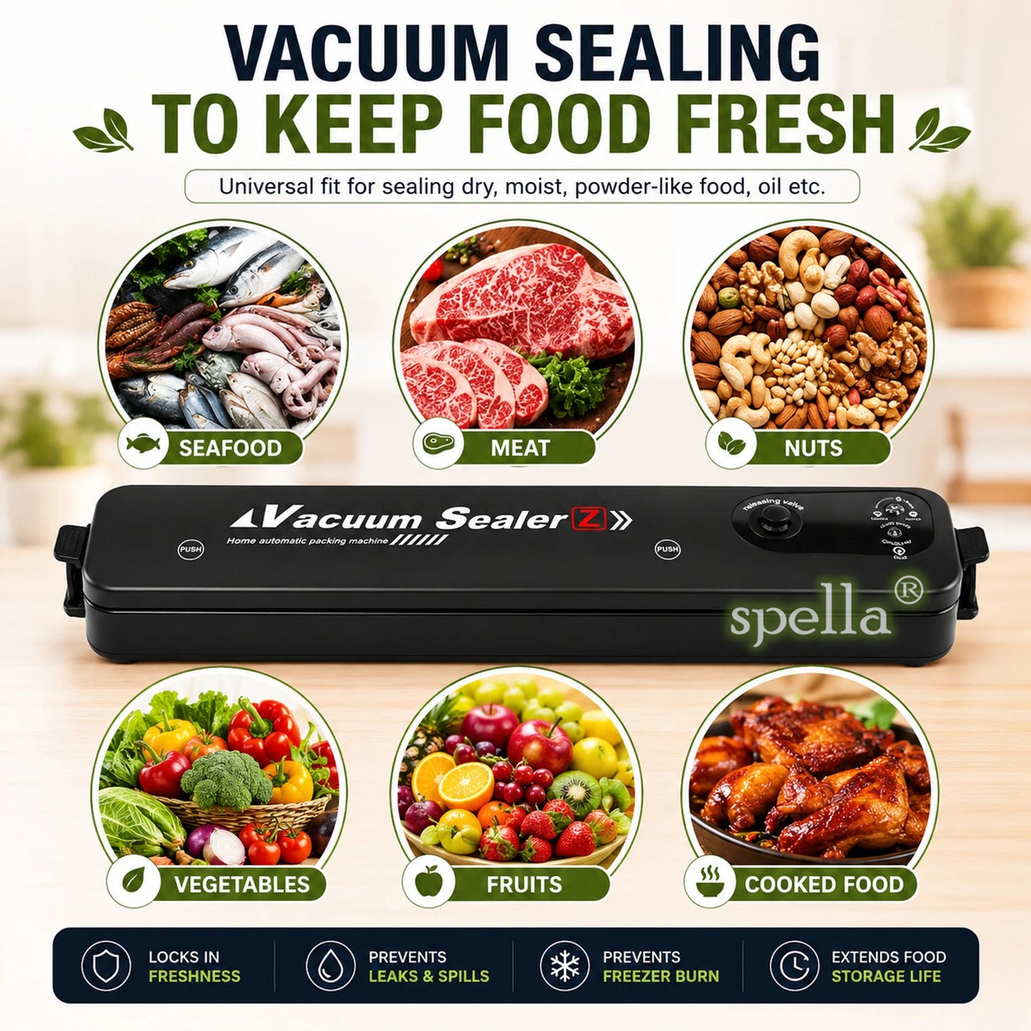 Premium Automatic Food Vacuum Sealer Machine